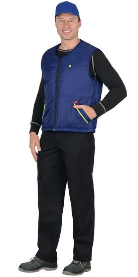 Жилет утепленный "Сириус-Кассир" (синий)