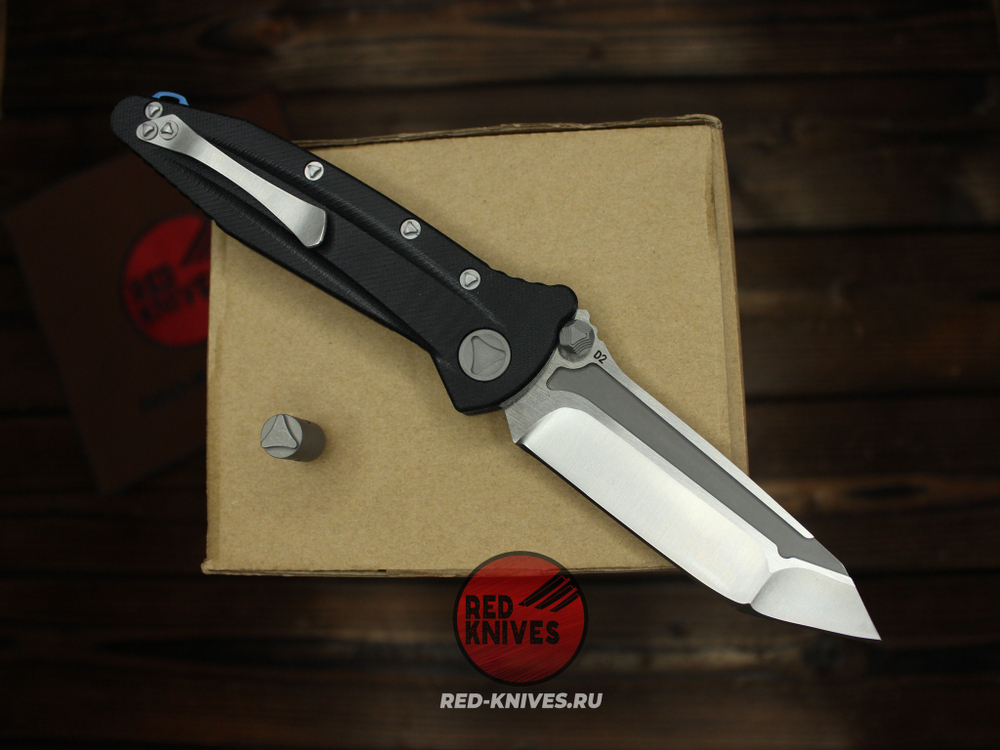 Нож Microtech Socom Delta G10 - танто клинок, рукоять черный G10 (версия 2024 г.) RK-318