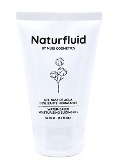 Экстраскользкий лубрикант на водной основе Nuei Naturfluid - 50 мл.