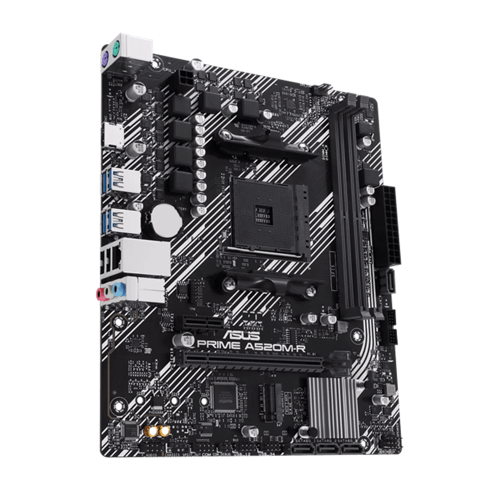 Материнская плата ASUS PRIME A520M-R AMD A520 AM4 2xDDR4 4xSATA3 RAID M.2 HDMI mATX
