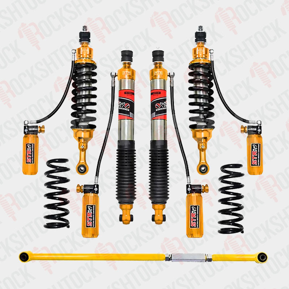 Toyota Land Cruiser 300 лифт-комплект с DSC +2" ST8000+ золото