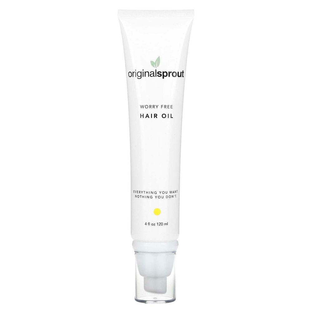 Original Sprout, Worry Free, масло для волос, 120 мл (4 жидк. унц.)