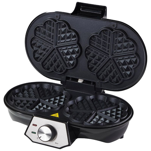 Вафельница HOMESTAR HS-2041 венская вафля, черная (108253)