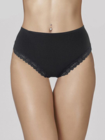 Трусы-слипы из микромодала с широким бочком (Размер: XXXL) (Цвет: сиреневый)