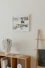 Панно с зажимами для 12 фотографий Clothesline белое, Umbra