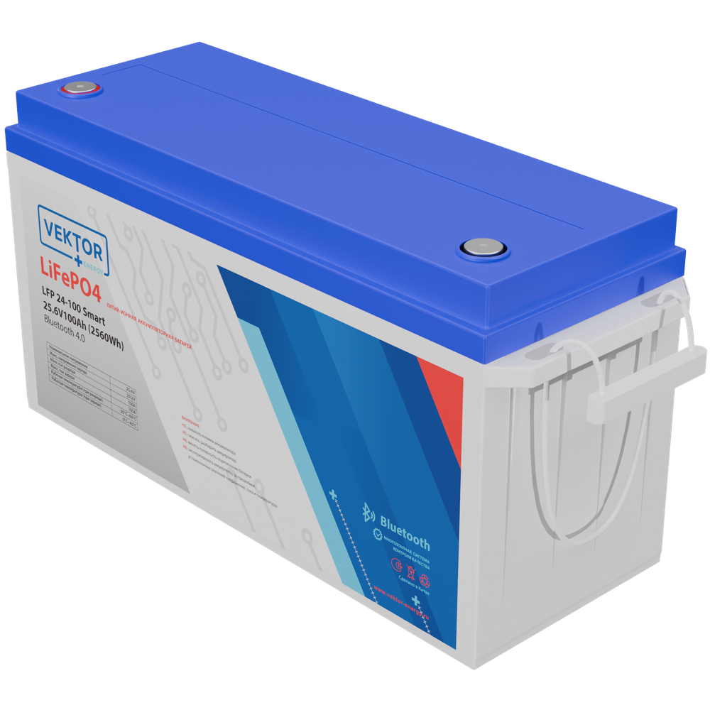 LFP 25.6-100 Smart BMS 100A (Bluetooth 4.0)