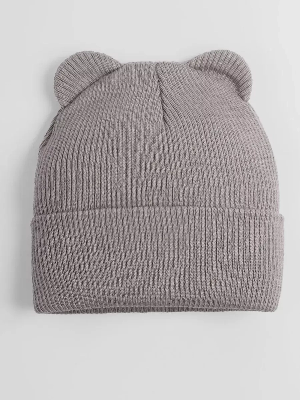 Шапка детская с ушками осенняя