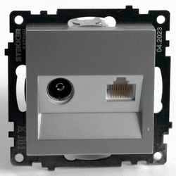 ТВ-розетка без рамки Stekker Катрин 49183