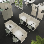 Письменный стол с регулировкой по высоте - IKEA MITTZON/МИТТЗОН ИКЕА, 120х80х62-126 см, белый