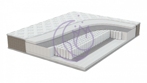 МАТРАС LILIUM  В ТКАНИ ХЛОПОК TFK  1024 независимых пружины на 1 спальное место