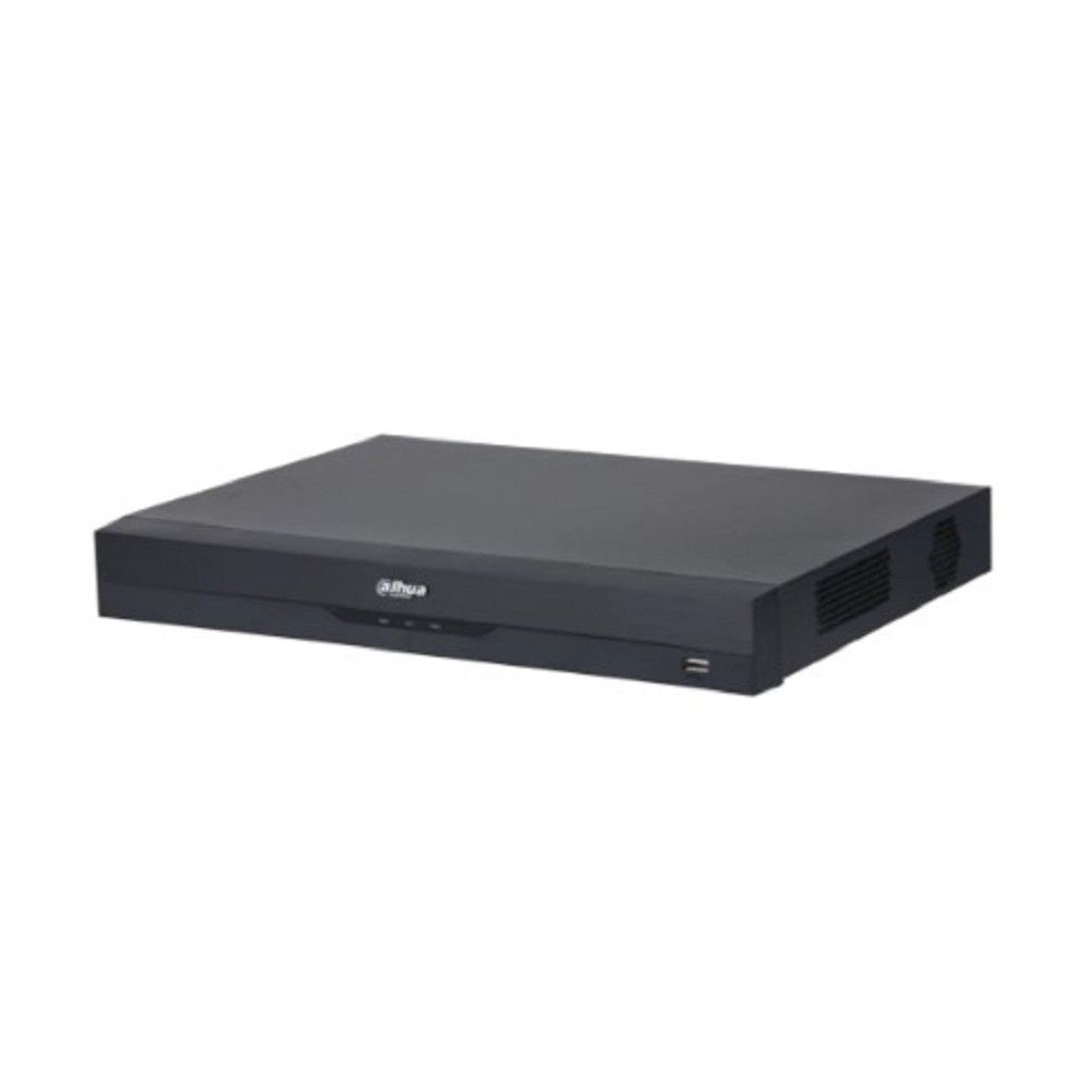 Видеорегистратор для видеонаблюдения DAHUA DHI-NVR4216-EI 16-канальный IP-видеорегистратор 4K, H.265+, видеоаналитика, входящий поток до 256Мбит/с, 2 SATA III до 16Тбайт