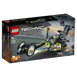 LEGO Technic: Драгстер 42103 — Dragster — Лего Техник