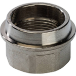 Соединение быстроразъемое (американка) STOUT SFT 0034 - 1"1/4 (ВР/ВР, латунь никелированная, металл по металлу)