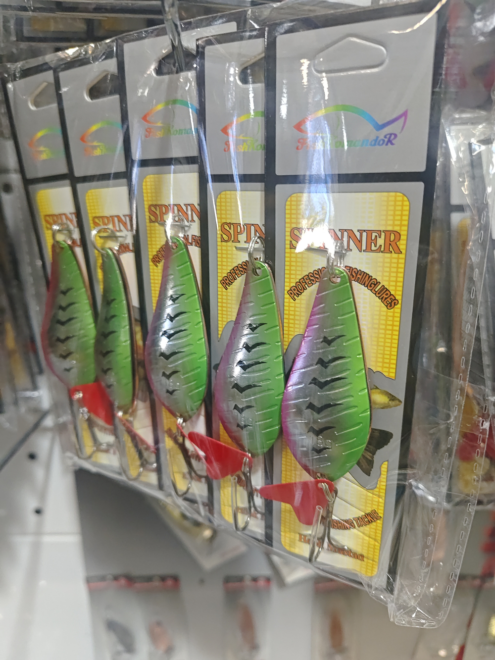 блесна двойная komandor 18Г 5штук