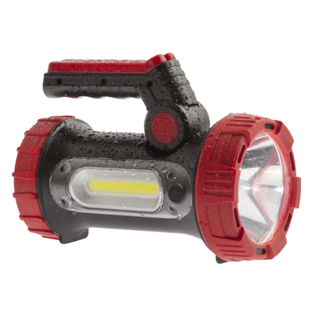 Светодиодный фонарь ЭРА PA-704 прожекторный аккумуляторный IP65 powerbank поворотная рукоять с раскладными подставками | Прожекторные фонари