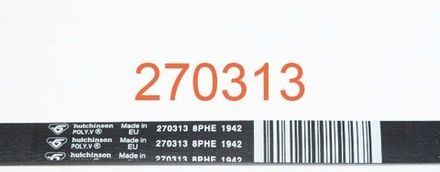 Ремень 8PHE 1942 Hutchinson для стиральной машины Gorenje (Горенье) 1890 мм - 270313, 160165