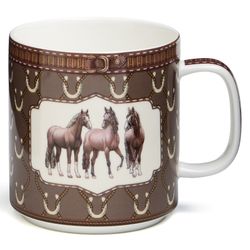 КРУЖКА LEFARD "HORSE CLUB" 400 МЛ (КОР=48ШТ.)