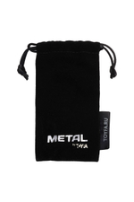 Анальная втулка конус серебро с синим кристаллом 11 см