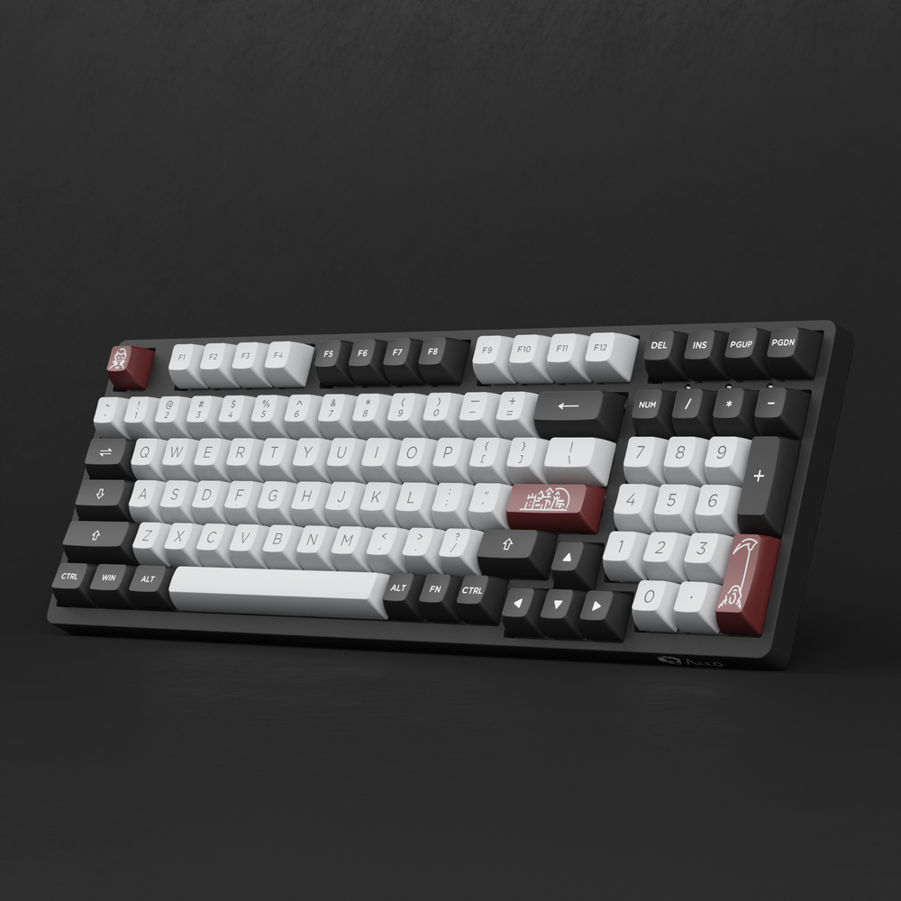 Игровая клавиатура AKKO 3098N (Blue&White/RGB/Hot-Swap/3 Modes, TTC Honey Switch)