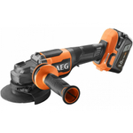 Углошлифмашина аккумуляторная AEG BEWS18-125BLPX2-502C 4935480858 125 мм