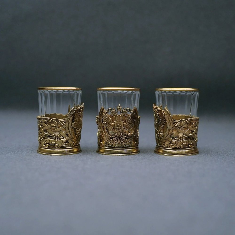 Подарочный набор стопок "Россия"