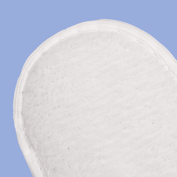 Тапки корал флис, закрытый мыс (50 пар) одноразовые, белые