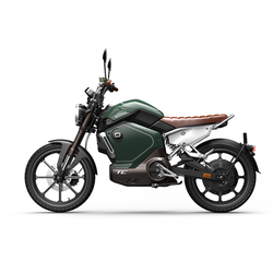 Электромотоцикл WHITE SIBERIA SUPER SOCO TC Зеленый