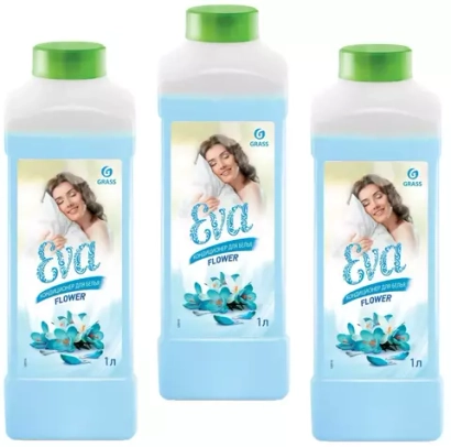 GRASS Кондиционер для белья "EVA" flower концентрированный (канистра 1 л)