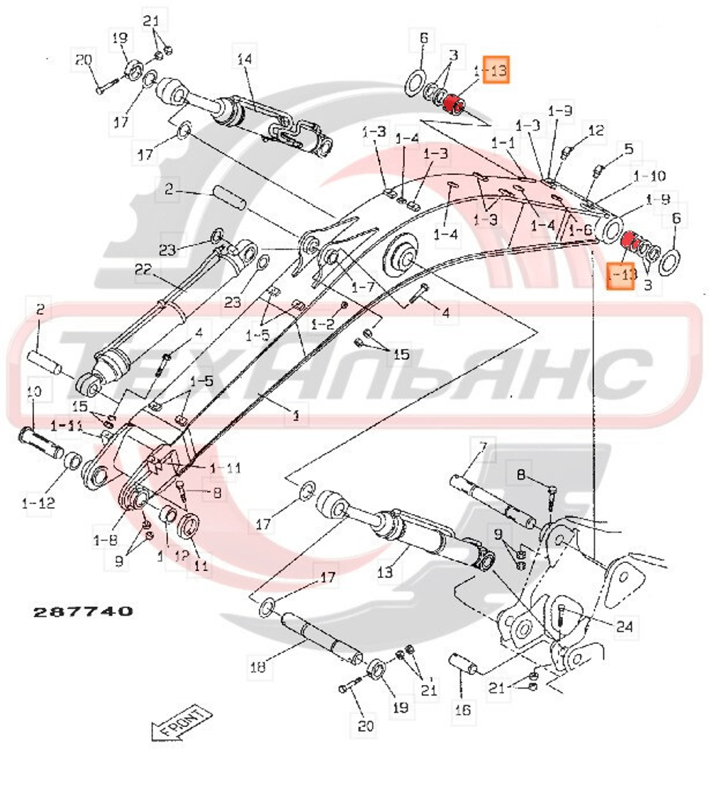 Втулка 831/10311