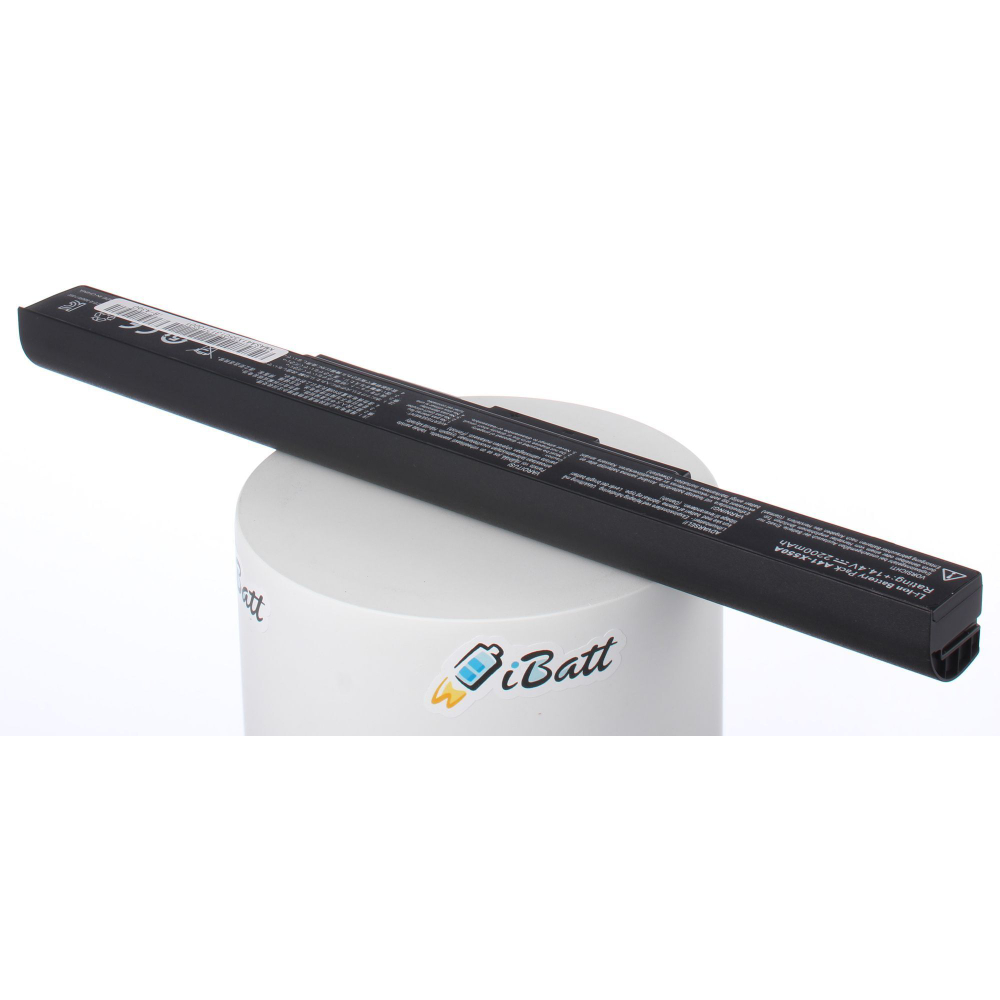 Аккумулятор iBatt 2200mAh, для X550 X550CC X552E X552C X550VC X550ZE X550LC X450 X550DP X550LB X552EA F552CL X550CL K550VX X552CL X552MJ X550LA X550CA X552 X550LD X450C X550VB X550LNV X550JK