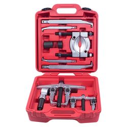 МАСТАК (104-12030C) Набор съемников подшипников с гидравлическим усилителем 30 т, кейс, 14 предметов