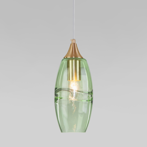 Подвесной светильник 50222/1 зеленый