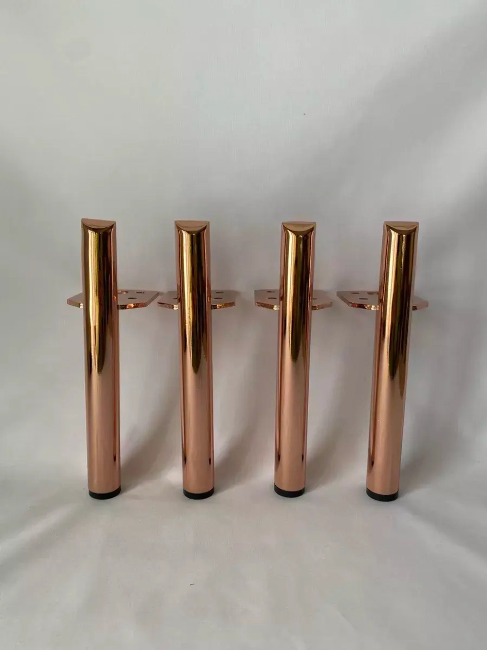 Ножки для мебели  розовое золото высота 15 см 4 шт