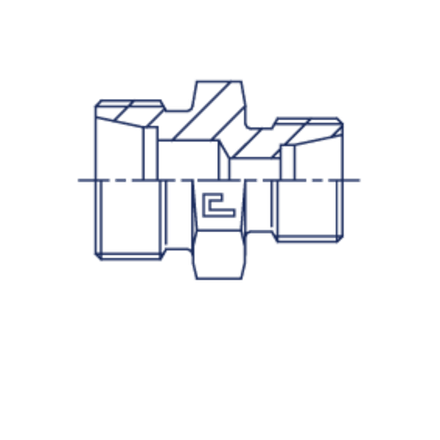 Соединение PR DL12 DL10 (корпус) нерж.