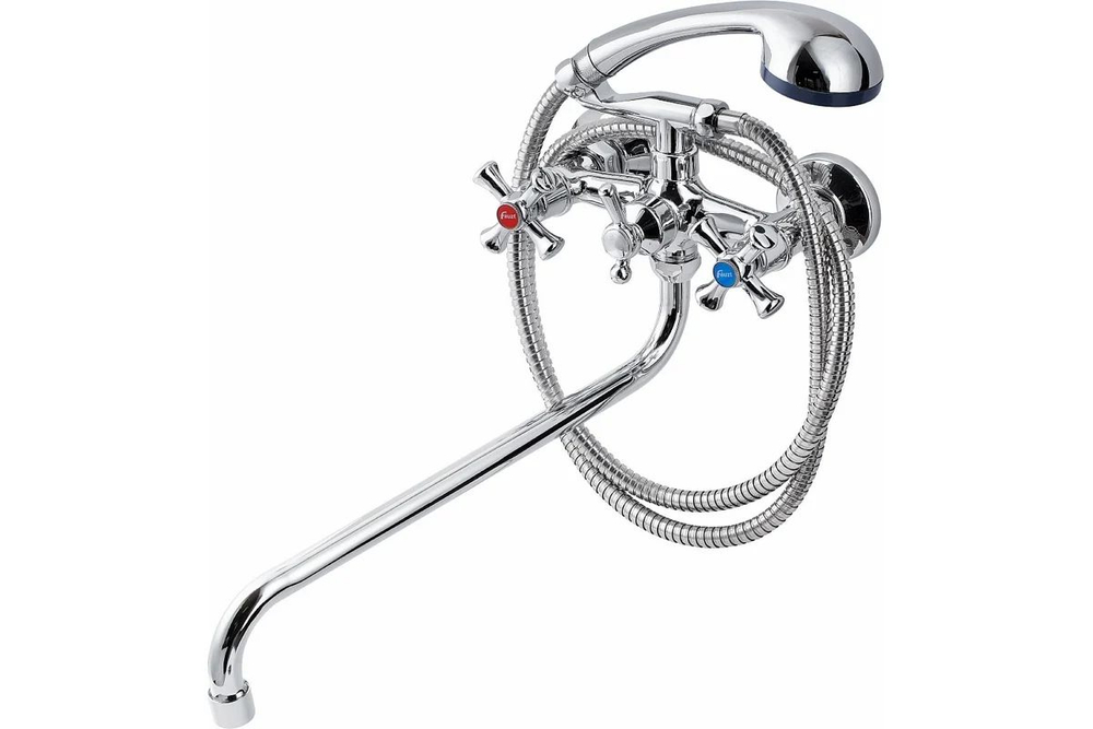 Смеситель для ванны с душем FAUZT FZs-428-07 тип См-ВУДРНШлА