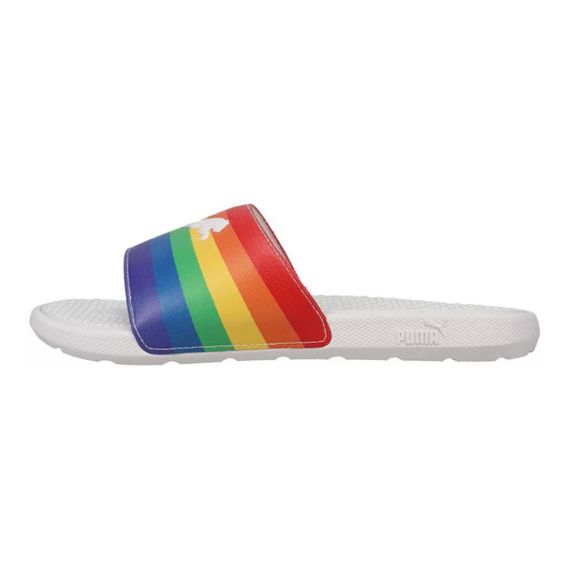 Puma Cool Cat Rainbow Ii Bx Slide 'White'