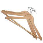 Вешалка для одежды деревянная YORK 3шт.