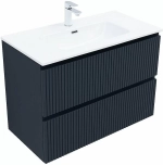 Тумба с раковиной Aquanet Джейн (Flat) 335430/330432 90 маренго