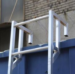 Лестница навесная для полувагонов MEGAL ЛНА (Н = 3,7м)