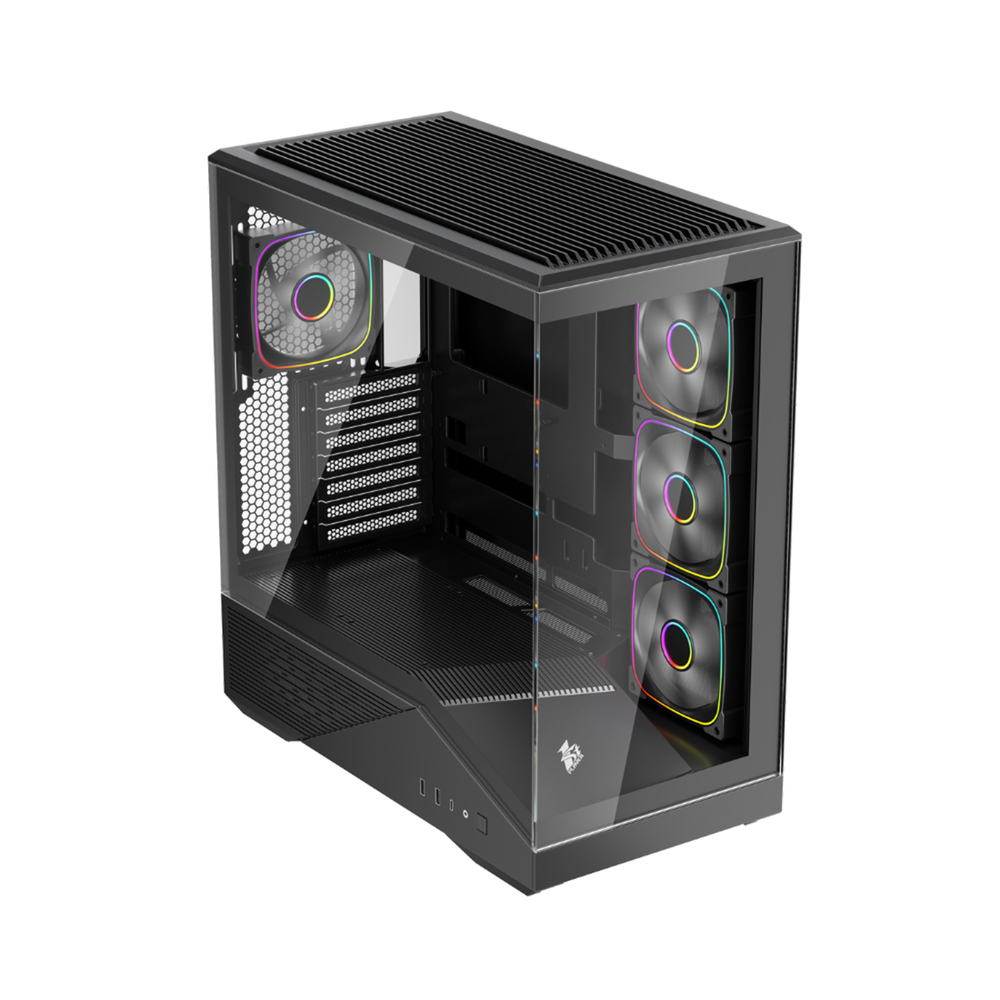 Компьютерный корпус 1STPLAYER FIREBASE GM7 Black без Б/П