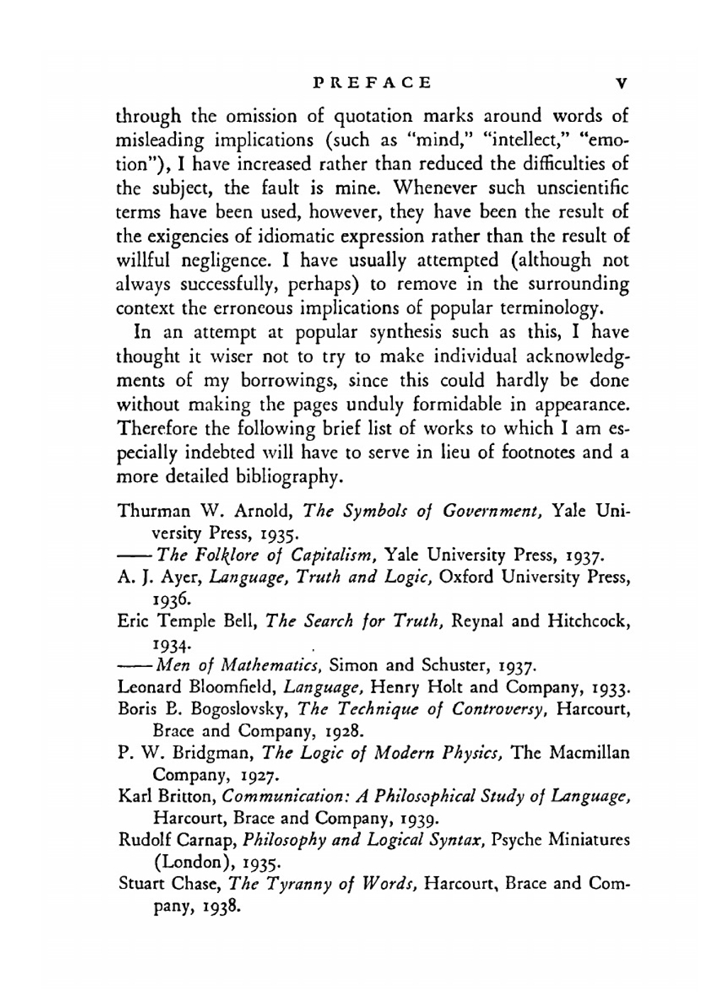 Language in action: a guide to accurate thinking, reading and writing | S.I. Hayakawa