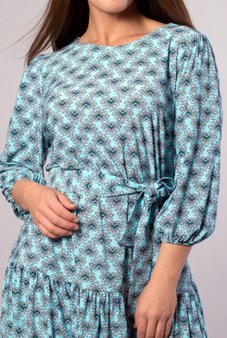 Платье женское 3211ЛПА, цикломен #172Цика053211ЛПА