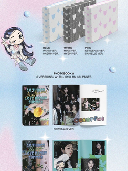 Альбом NEWJEANS - GET UP 2nd EP BUNNY BEACH BAG RANDOM