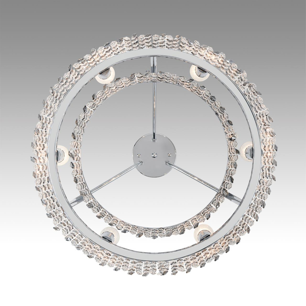 8244/6C CLASSI LN25 150 хром, металл/хрусталь Люстра потолочная E14 6*40W 220V LAYLA