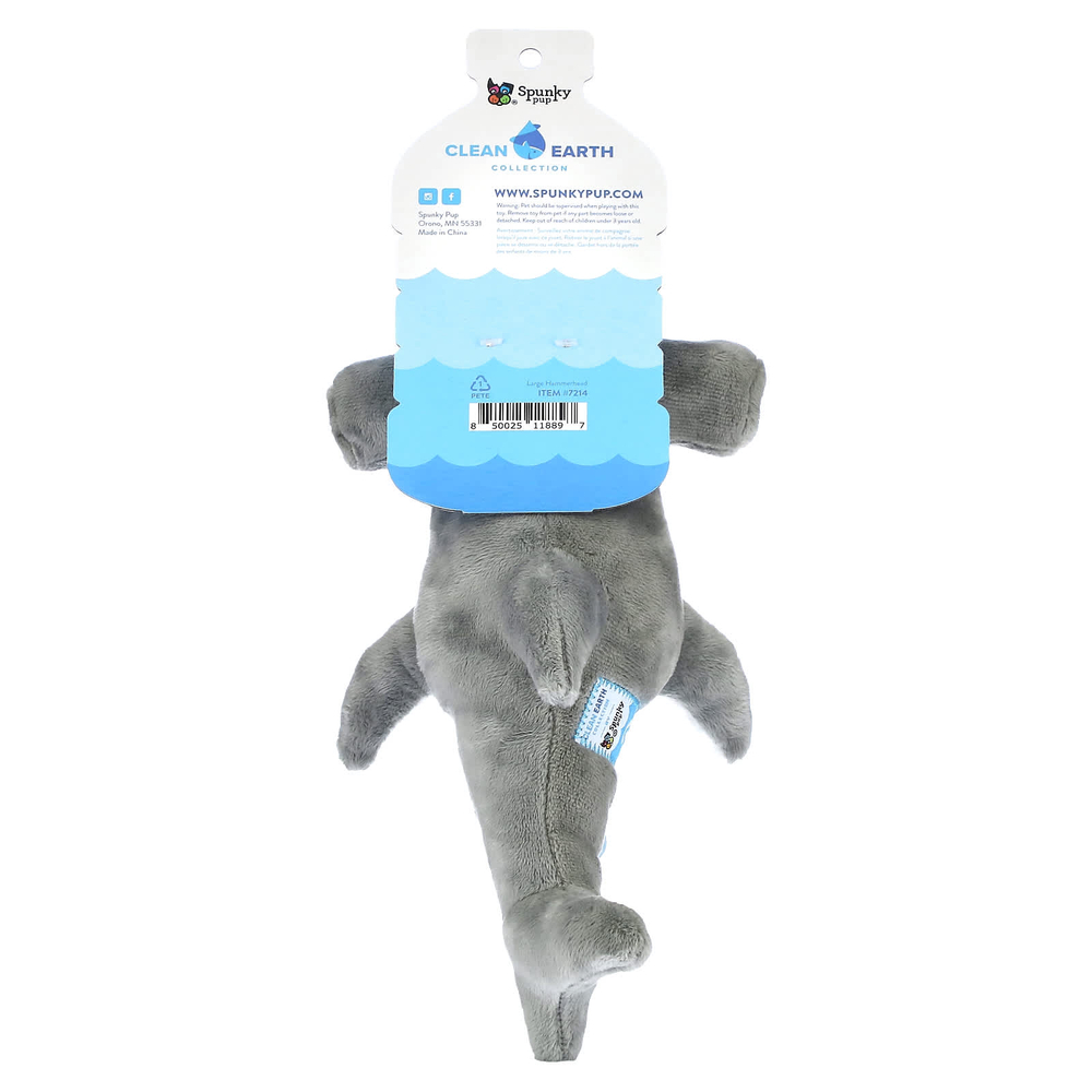 Spunky Pup, Clean Earth Collection, большая акула-молот, 1 игрушка