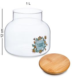 GS-110/1 Банка для сыпучих, 1л