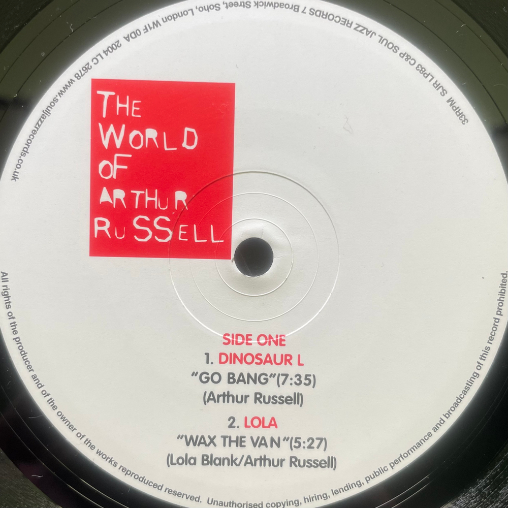 Arthur Russell ‎– The World Of Arthur Russell 3LP (Англия 2018г.)