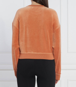 Худи logo GUESS - оранжевый(W2BQ21 KBBN0)