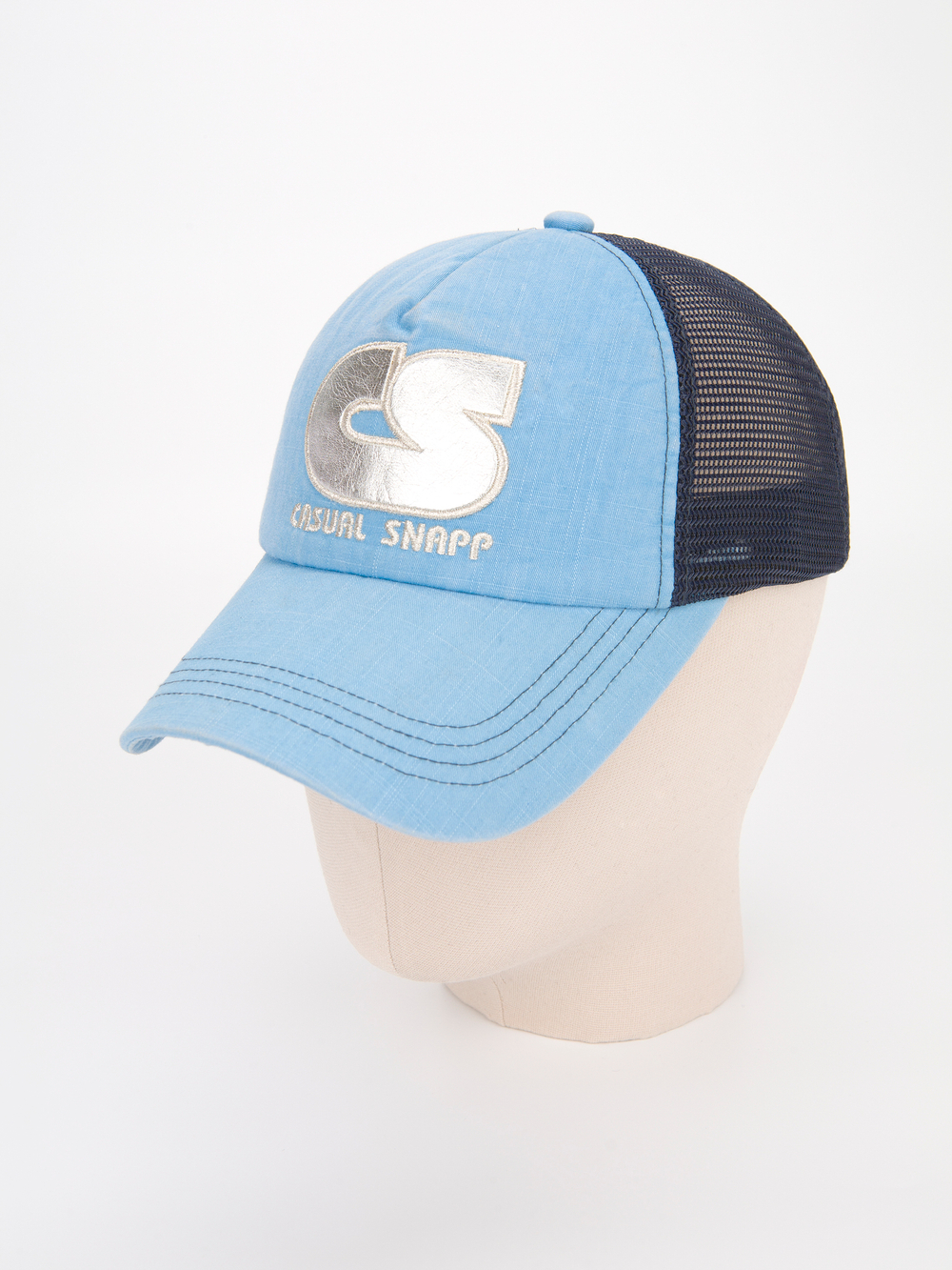 Бейсболка Snapp CS - CASUAL SNAPP (голубой/темно-синий)