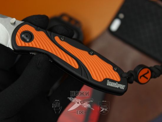 Складной полуавтоматический нож Kershaw Blur 1670-S30V (Custom) c клинком из стали CPM-S30V, рукоять алюминий